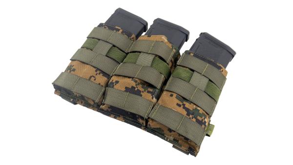 Triple M4 Mag Pouch MARPAT Woodland